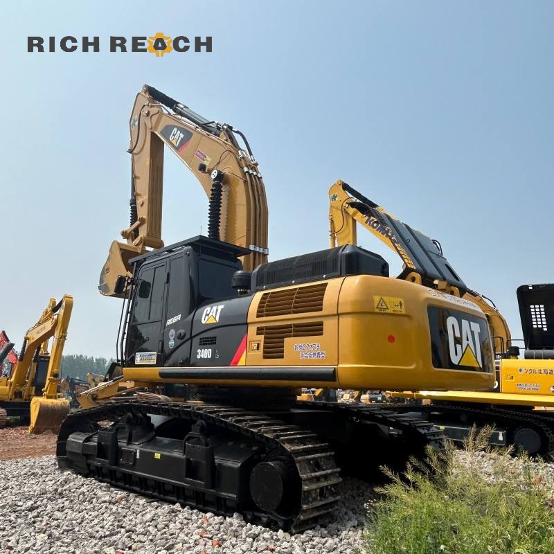 2025 Caterpillar 340DL cab interior $77,580